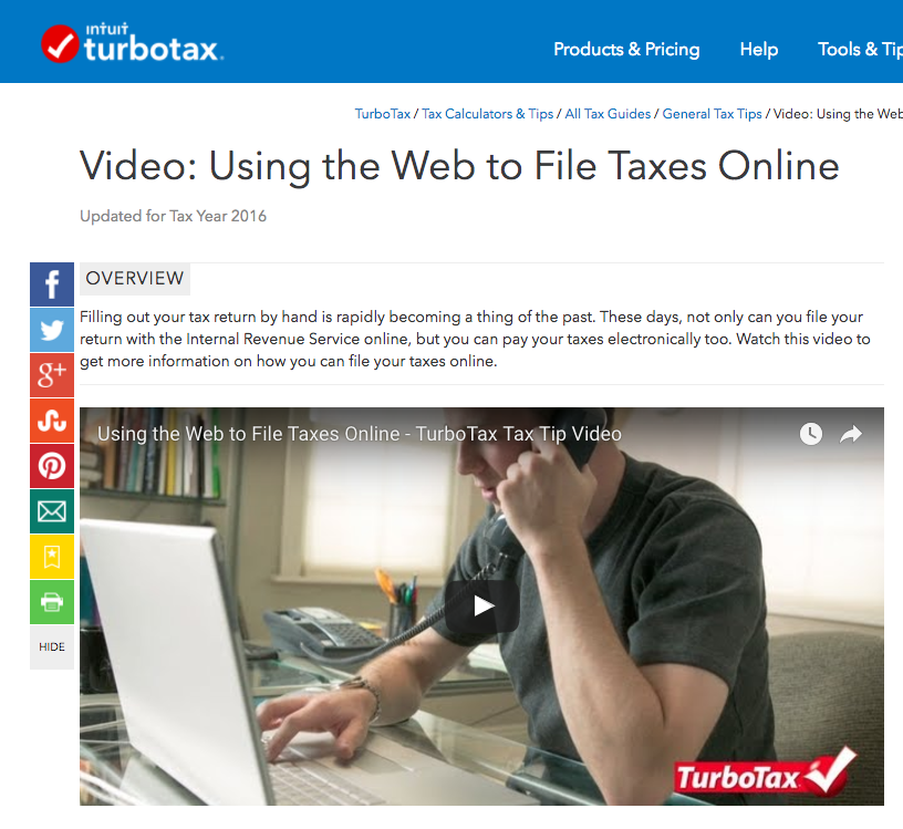 TurboTax Customer Support Videos