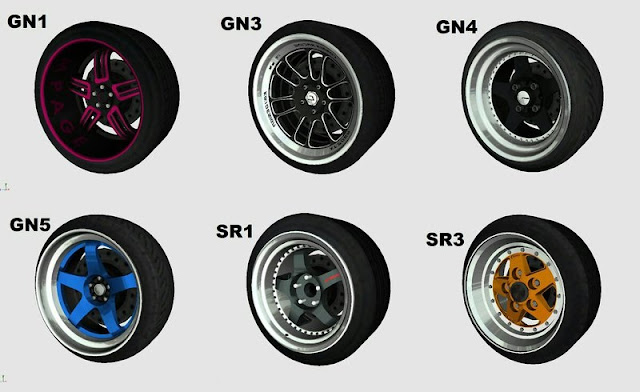New Rims Pack 2017 No Need PC by Jacket GTA MOBILES GTAAM