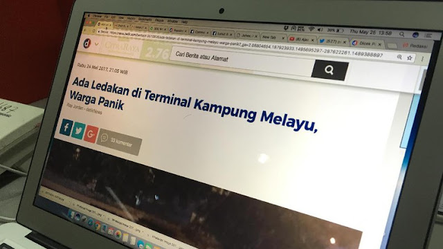Terbongkar! Peran Jurnalis detik.com dalam Insiden Teror Bom di Kampung Melayu
