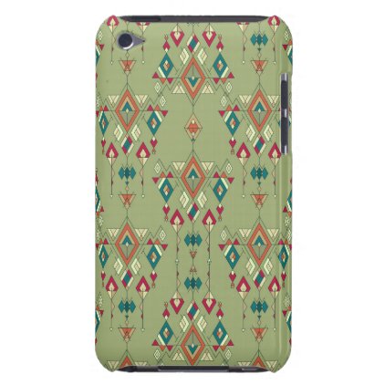 Vintage ethnic tribal aztec ornament Case-Mate iPod touch case