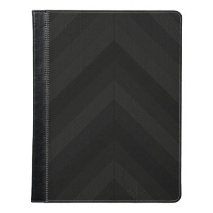 Textured Dark Stripes iPad Case