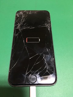 279_iPhone6のフロントパネルガラス割れ&バッテリー交換