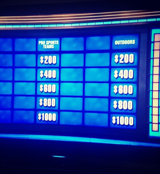 These are the two categories the contestants (nerds) on "Teen Jeopardy" saved for last