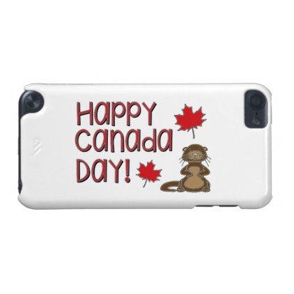 Happy Canada Day 3 iPod Touch (5th Generation) Case
