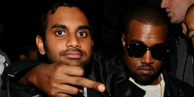 Watch Aziz Ansari Rank His Favorite Kanye West Albums