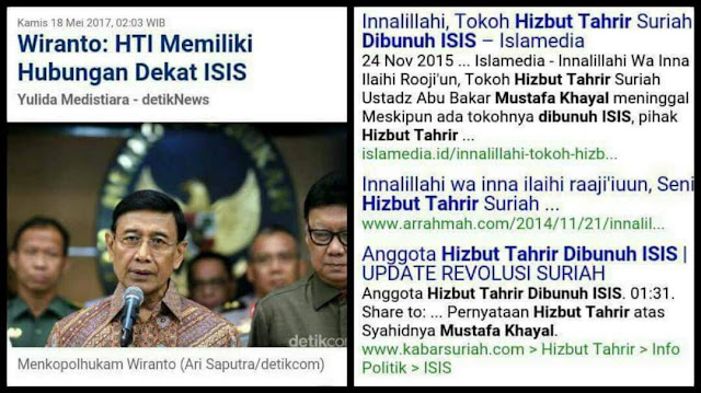 Komunitas Royatul Islam Tanggapi Pernyataan Wiranto Soal Kedekatan HTI Dengan ISIS