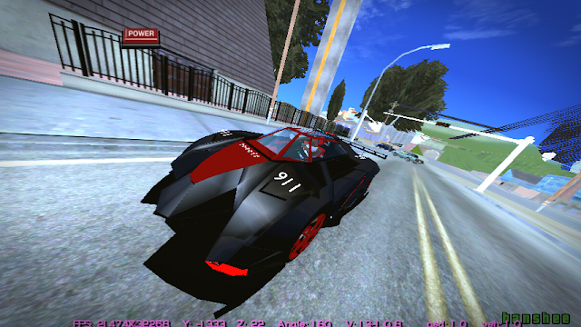 Lamborghini Egoista Concept Car Police Edition DFF only GTAAM Blogspot rizky aldi game