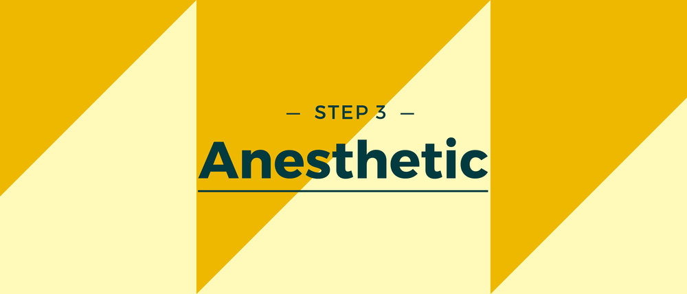 Step 3 Anesthetic