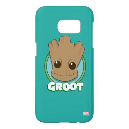 Guardians of the Galaxy | Baby Groot Face Samsung Galaxy S7 Case