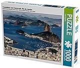 Traumblick vom Corcovado Rio de Janeiro 1000 Teile Puzzle quer: Brasiliens Estrada Real - der Weg des Goldes (CALVENDO Orte)