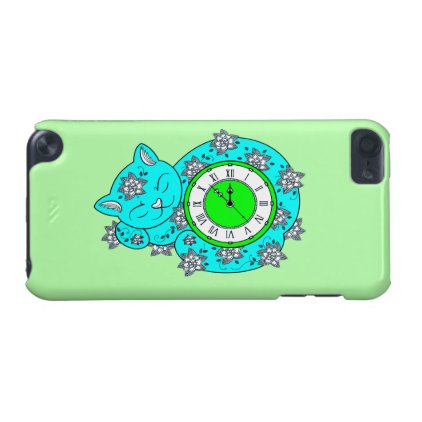 Cat Clock iPod Touch (5th Generation) Cover