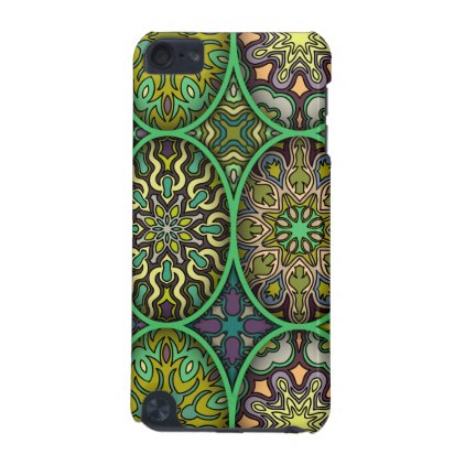 Colorful abstract ethnic floral mandala pattern iPod touch 5G cover