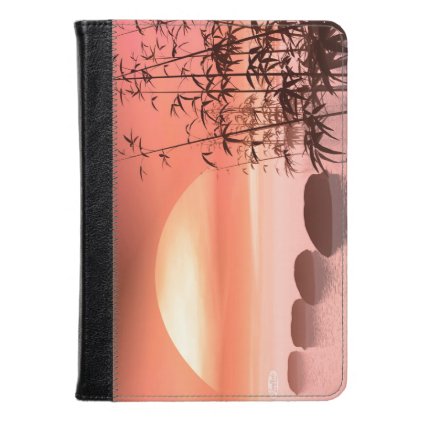 Asian steps to the sun - 3D render Kindle Case