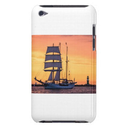 Windjammer on the Baltic Sea iPod Touch Case