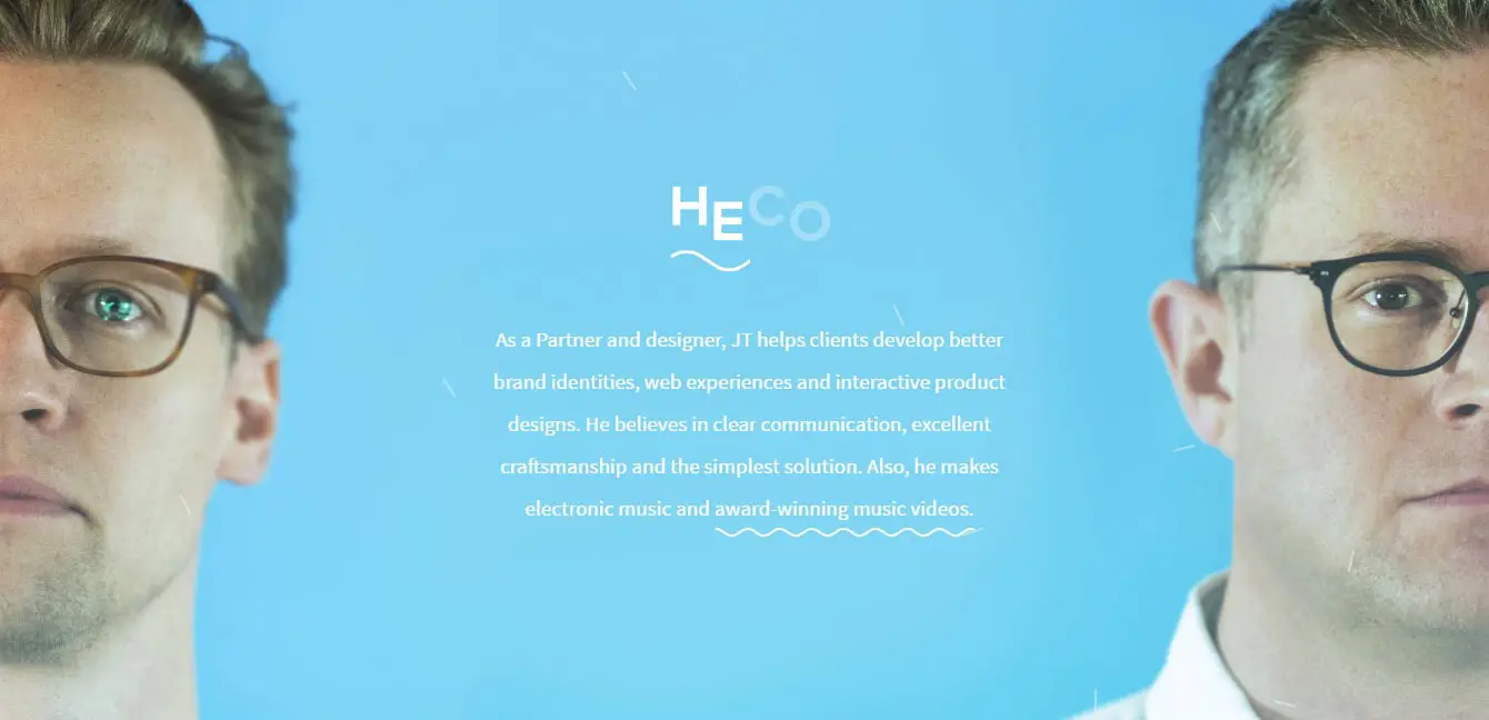 Heco Team Pages Design