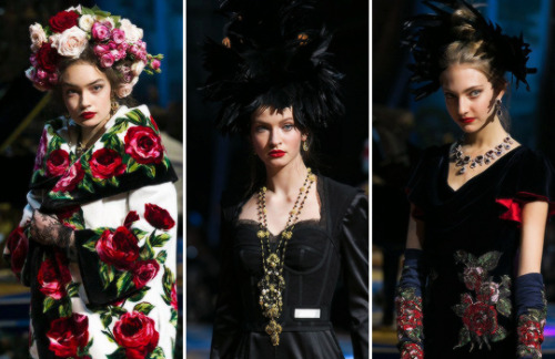chandelyer:Dolce and Gabbana Alta Moda 2017