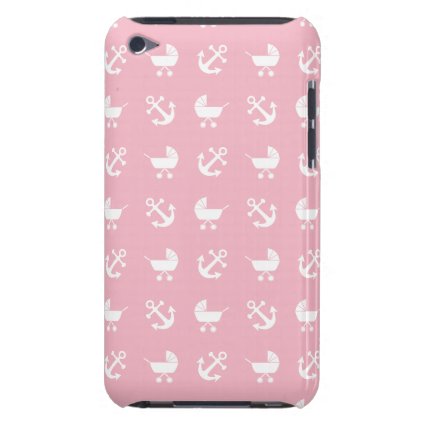Baby girl nautical pattern Case-Mate iPod touch case