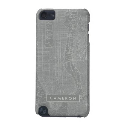 Sketch of New York City Map iPod Touch (5th Generation) Cover