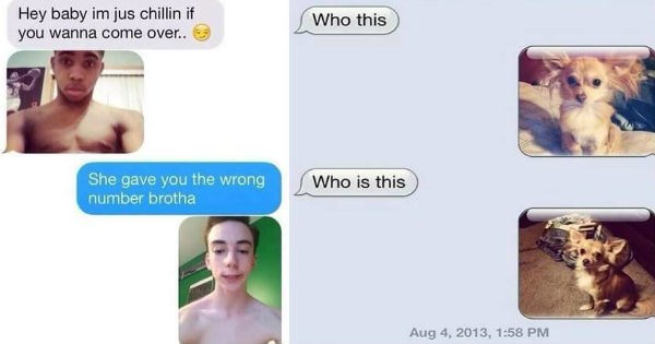 Collection of funny times that people texted the wrong number.