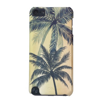 Tropical Palm Leaves iPod Touch (5th Generation) Cover