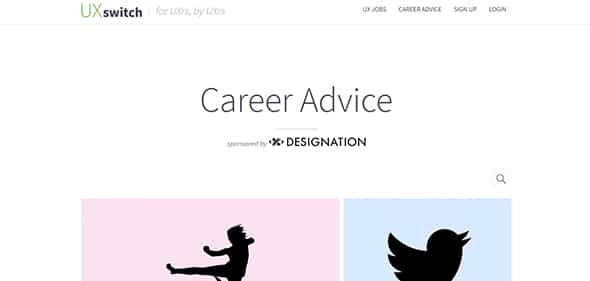 UXSwitch -A Career Advice Blog for UX Designers
