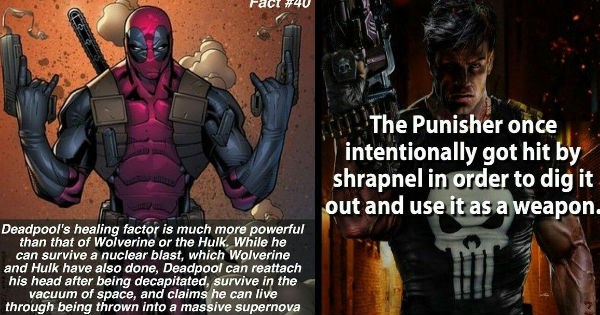 Facts about Marvel superheroes that'll kickstart your knowledge.