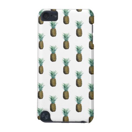Tropical Pineapple Watercolor iPod Touch (5th Generation) Cover