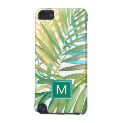 Tropical Palm Leaves iPod Touch 5G Cover