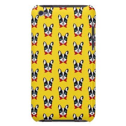 The cute Frenchie scout is ready for his adventure iPod Touch Case-Mate Case