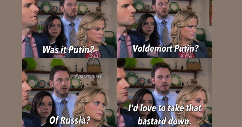 funny parks and rec moments