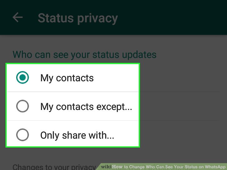 Change Who Can See Your Status on WhatsApp Step 6.jpg
