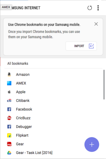 Sync Google Chrome Bookmarks With Samsung Internet - 07