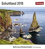Schottland - Kalender 2018: Sehnsuchtskalender, 53 Postkarten