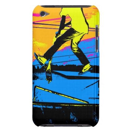 Air Walking!" High Flying Scooter Barely There iPod Case