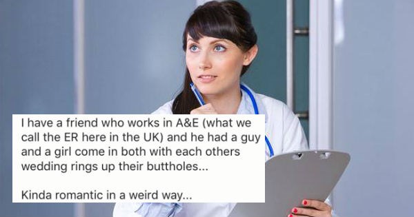 ER doctors share the craziest excuses they've ever received from people for shoving things up their butt.
