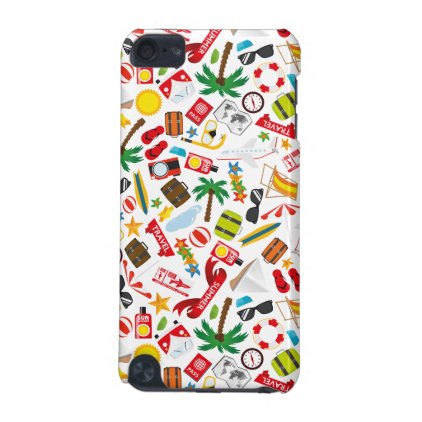 Pattern Summer holiday travel south sea iPod Touch 5G Cover