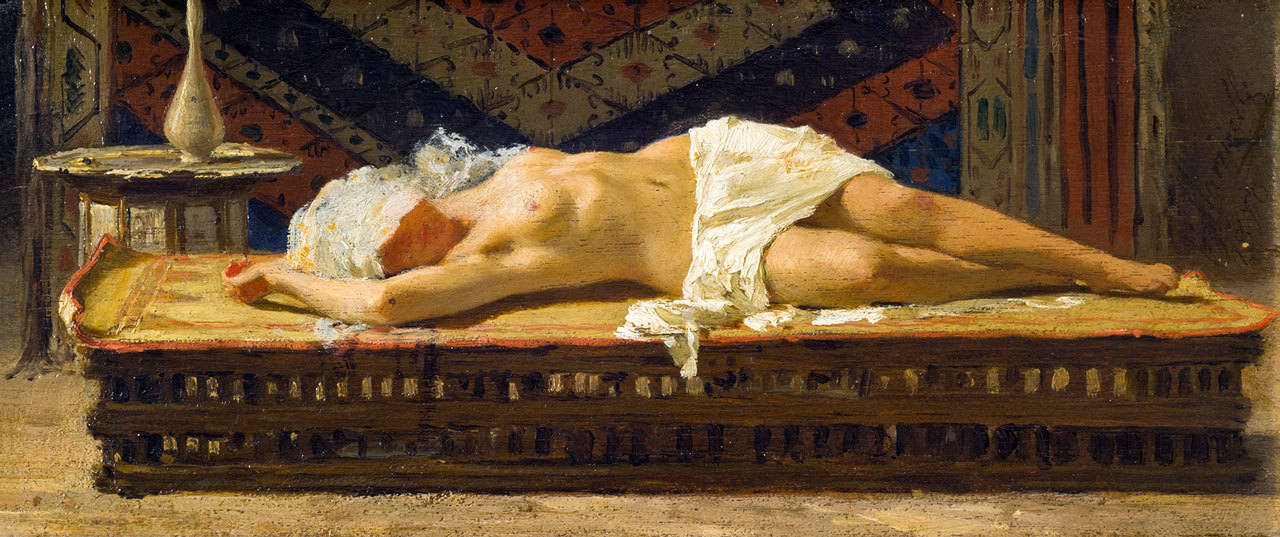 Vincenzo Marinelli - Figure of lying woman