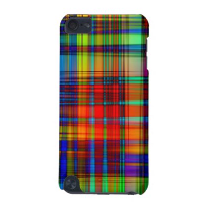 Colorful Abstract Stripes Art iPod Touch (5th Generation) Cover