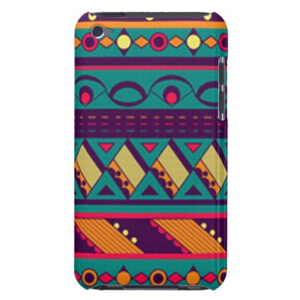 Multi Color African Design Barely There iPod Cover