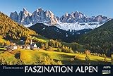 Faszination Alpen - Kalender 2017 - Korsch-Verlag - Panorama-Format - Wandkalender 58 x 39 cm