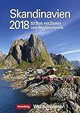 Skandinavien - Kalender 2018: Wochenplaner, 53 Blatt mit Zitaten und Wochenchronik
