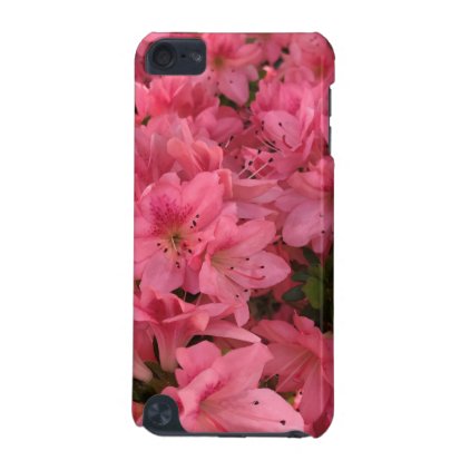 Bright pink flowering bush iPod touch (5th generation) case
