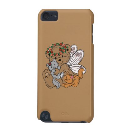 Bear Angel with Kittens iPod Touch (5th Generation) Cover