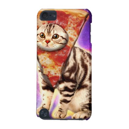 Cat pizza - cat space - cat memes iPod touch (5th generation) cover