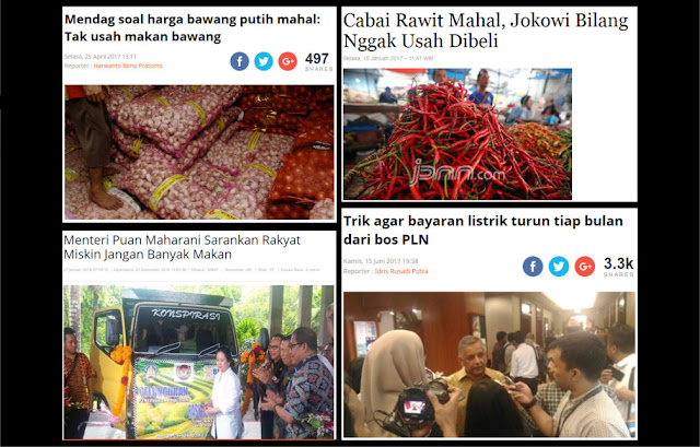 Mati Ketawa Ala Jokowi: Dari Cabai Mahal Nggak Usah Dibeli, Hingga Cabut Meteran Supaya Tarif Listrik Turun