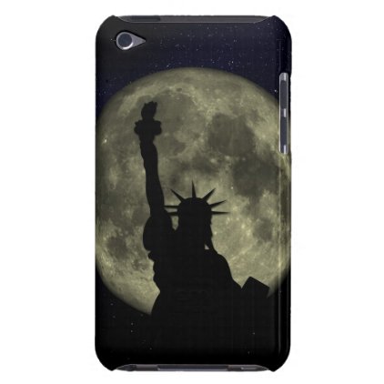 Moon and Lady Liberty Barely There iPod Case