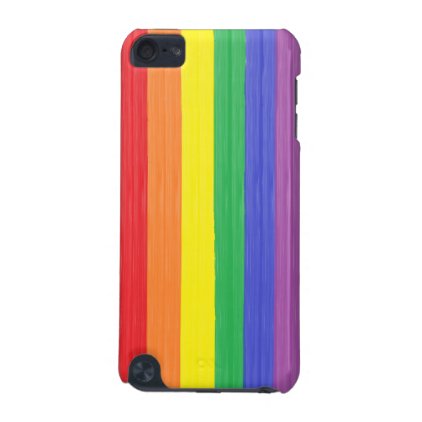 Painted Rainbow Flag iPod Touch (5th Generation) Case