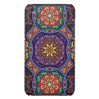 Vintage patchwork with floral mandala elements Case-Mate iPod touch case