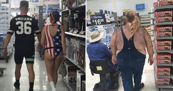 30 strange people you're likely to cross paths with when shopping at Walmart.