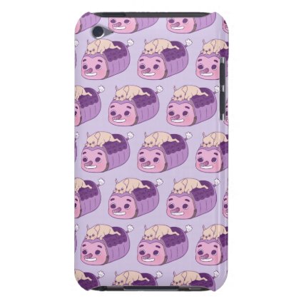 Cute Frenchie and her imaginary friend Barely There iPod Cover